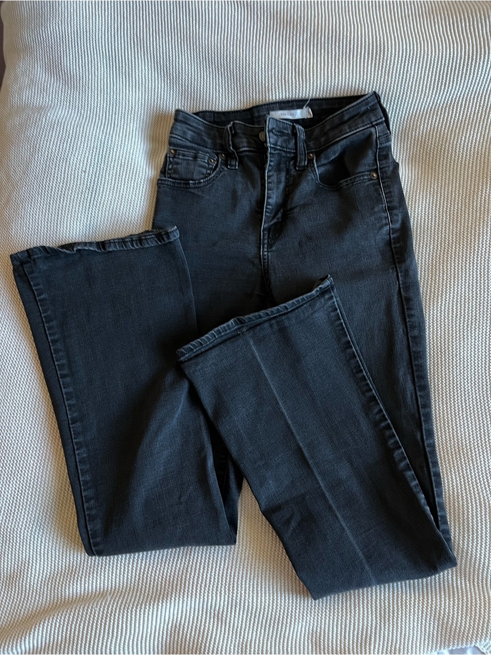 Vintage Levi's Black Flare Women’s Jeans